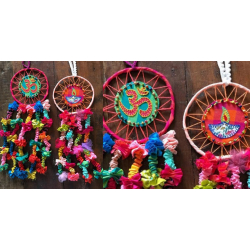 Zero Waste Hangings ~ Floral Dreamcatcher