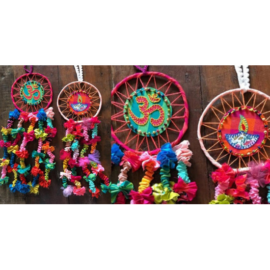 shop Floral Dreamcatcher