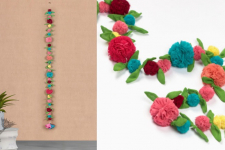 Zero Waste Hangings ~ Flower Power Decorative String