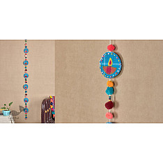 Zero Waste Hangings ~ Pom Pom Diya String
