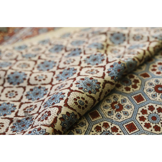 देविका ❋ Ajrakh Modal Silk Saree { with Blouse } ❋ 14