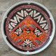 shop Hand Painted Wall Plate (Set of 5) - African Art 