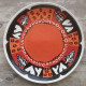 shop Hand Painted Wall Plate (Set of 5) - African Art 