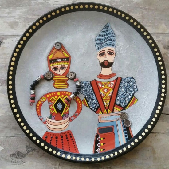 shop Hand Painted Wall Plate - Armenian Art