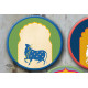 shop Hand Painted Wall Plate (Set of 5)-Pichwai