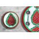 shop Hand Painted Wall Plate (Set of 5) Thai Plates