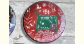 shop Hand Painted Wall Plate  -  Indian Tribal Art 