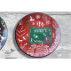 shop Hand Painted Wall Plate  -  Indian Tribal Art 