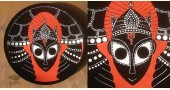 shop Hand Painted Indian God - Wall Plate with Dot Art 