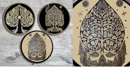 Art for Desserts | Hand Painted Wall Plate (Set of 3) -  Thai Plates