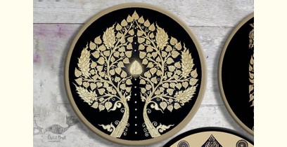 Art for Desserts | Hand Painted Wall Plate (Set of 3) -  Thai Plates