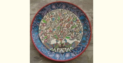 Sajaavat . सजावट | Traditional Ceramic Wall Decor Plate