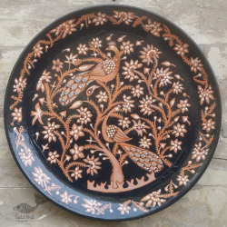 Sajaavat . सजावट | Kalamkari Painted Wall Plate