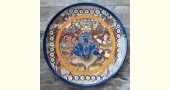 shop Painted Wall Decor Plate - Indian God