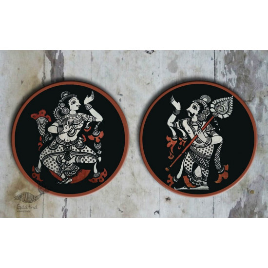 shop  Traditional Hand Painted Wall Plate (Set of Two)