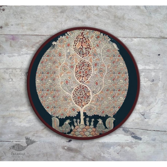 shop Kalamkari Art of Wall Plate - Tree Of Life