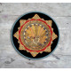 shop Traditional Kalamkari Design - Hand Painted Wall Plate