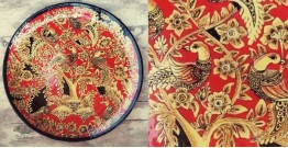 Sajaavat . सजावट | Kalamkari - Hand Painted Wall Plate