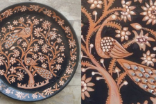 Sajaavat . सजावट | Kalamkari Painted Wall Plate