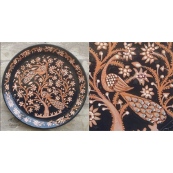 Sajaavat . सजावट | Kalamkari Painted Wall Plate