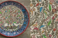 Sajaavat . सजावट | Traditional Ceramic Wall Decor Plate