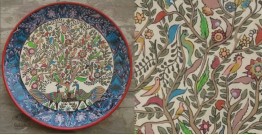 Sajaavat . सजावट | Traditional Ceramic Wall Decor Plate