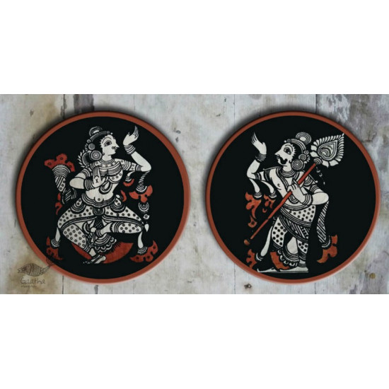 shop  Traditional Hand Painted Wall Plate (Set of Two)