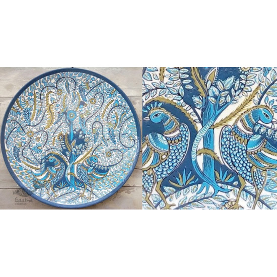 shop Traditional Kalamkari Hand Painted Wall Plate