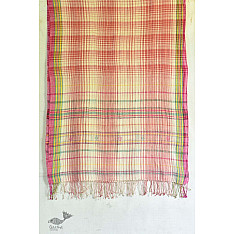 Gracious Grasslands  ☩ Kala Cotton Stole ☩ 8
