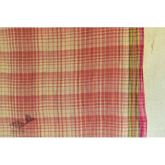 handwoven kala cotton bhujodi Stole