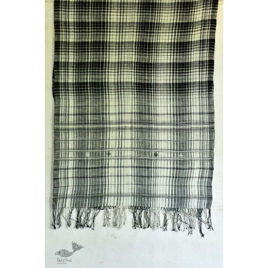 handwoven kala cotton bhujodi Stole