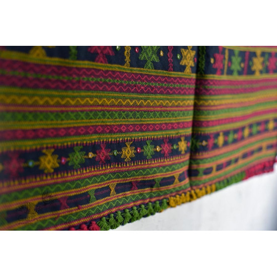 Handmade kutchi embroidered woolen shawls 