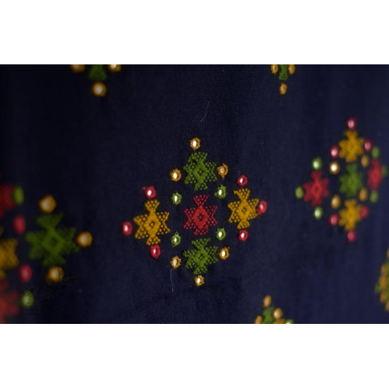 Handmade kutchi embroidered woolen shawls 