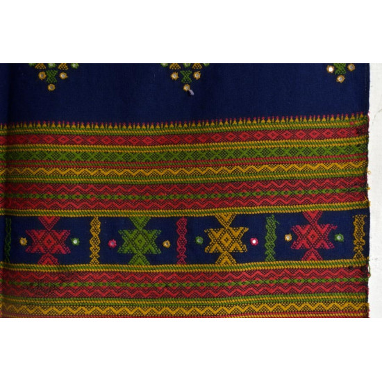 Handmade kutchi embroidered woolen shawls 