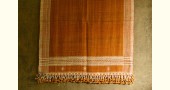 shop handspun kutchi raw woolen unisex shawl brown