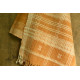 shop handspun kutchi raw woolen unisex Brown shawl