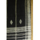 shop Kutchi Bhujodi Handspun Raw Woolen Black Shawl 