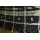 shop Kutchi Bhujodi Handspun Raw Woolen Black Shawl 