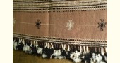 shop Bhujodi Handwoven Raw Woolen Shawl - Almond Brown
