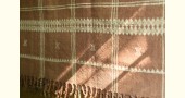 shop handwoven kutchi raw woolen unisex shawl -  Light Brown