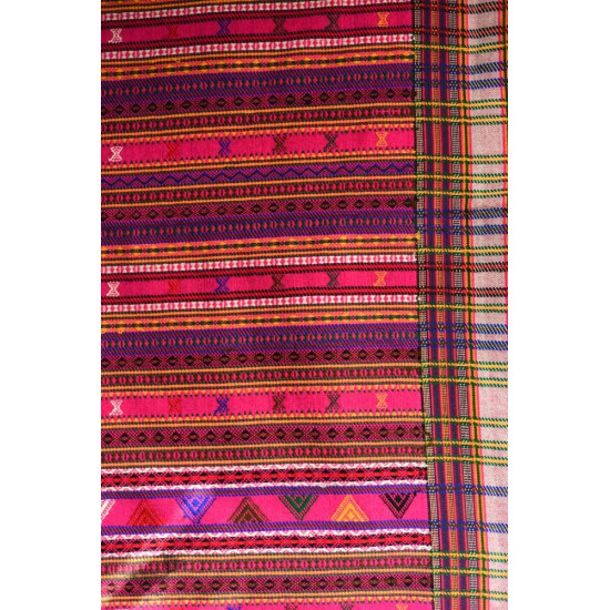 shop katchi woolen shawl - full bharat in Fluorescent Pink