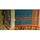 shop Bhujodi Handwoven Raw Woolen blue Shawl