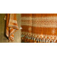 shop handspun kutchi raw woolen unisex shawl brown