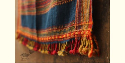 Salt Deserts of Kutch ❅ Hand spun ❅ Raw woolen Shawl ❅ D