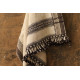 shop handwoven raw wool shawl