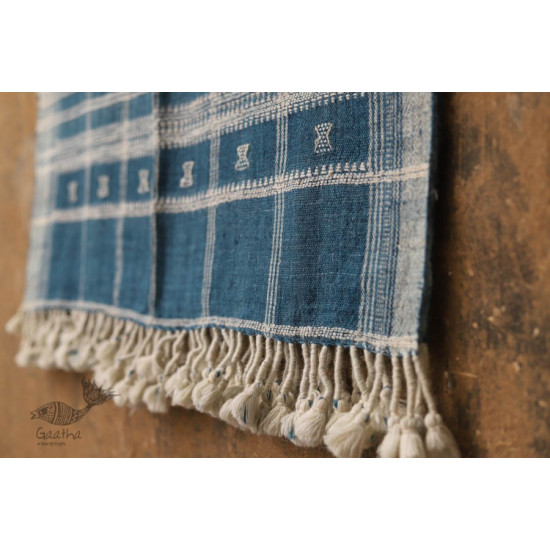 Salt Deserts of Kutch ❅ Hand spun ❅ Raw woolen Shawl ❅ R