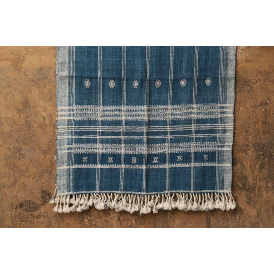 Salt Deserts of Kutch ❅ Hand spun ❅ Raw woolen Shawl ❅ R