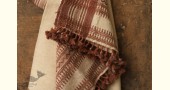 Salt Deserts of Kutch ❅ Hand spun ❅ Raw woolen Shawl ❅ I