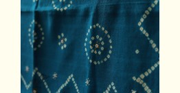Sharad . शरद ⚹ Handwoven Merino Wool Shawl ( Tie & Dye )❅ O