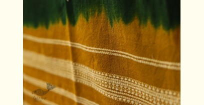 Sharad . शरद  ⚹ Handwoven Merino Wool Shawl ( Tie & Dye )❅ R